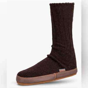 NEW Acorn Original Slipper Socks Cloud Suede Ragg Wool-Wicking 9-10M 11/12W